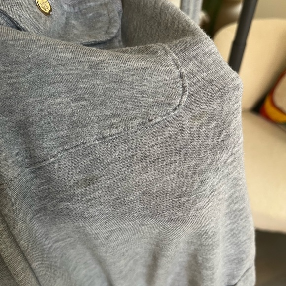 Vintage Juicy Couture Cowl Neck Wrap Cardigan Size Large - Picture 6 of 7